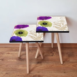 Hanah Home Mesas Nido Multicolor (2 Piezas)